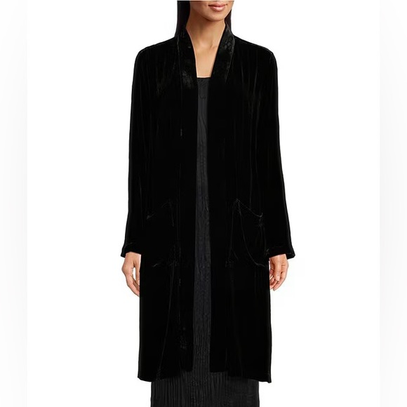 NWT Eileen Fisher
Velvet Long Jacket - Picture 5 of 8